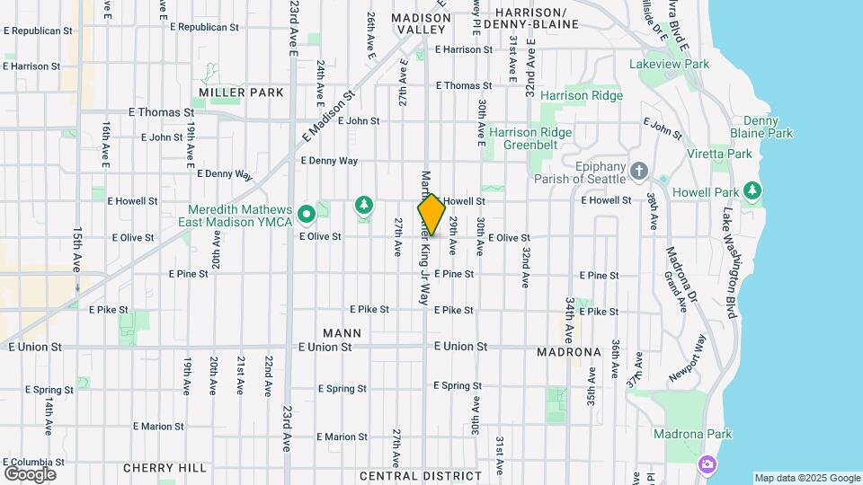 1628 Martin Luther King Jr Way Map and Location Details