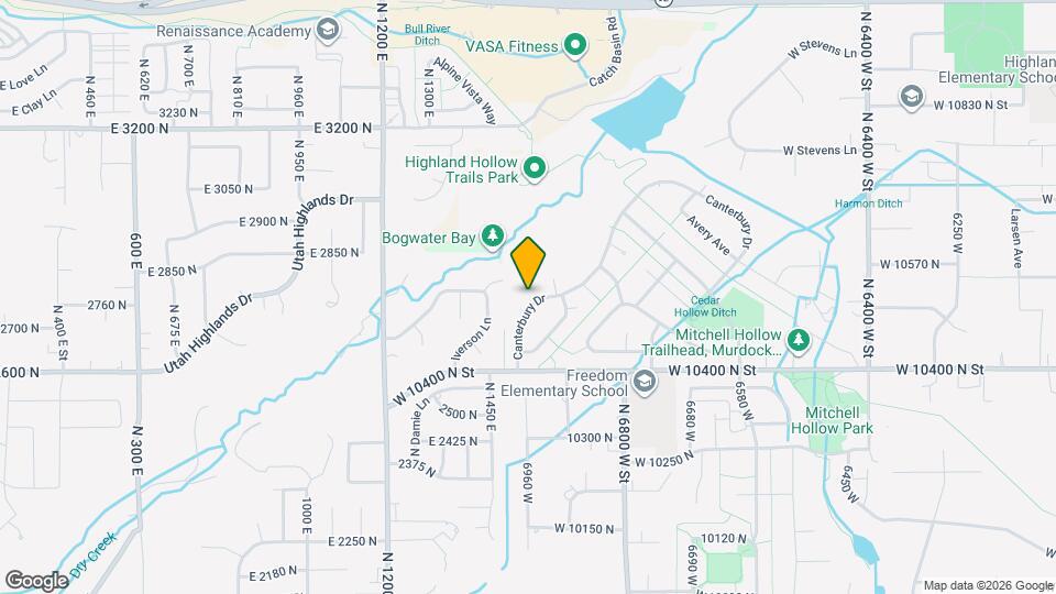 10511 Canterbury Dr Map and Location Details