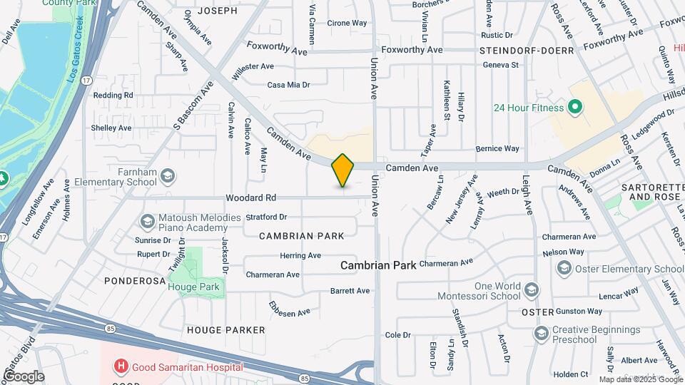 15107 Woodard Rd Map and Location Details