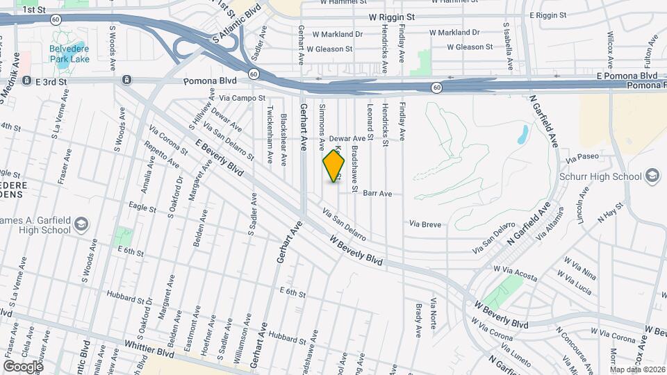 705 Keenan St Mapa y Detalles de la Ubicación