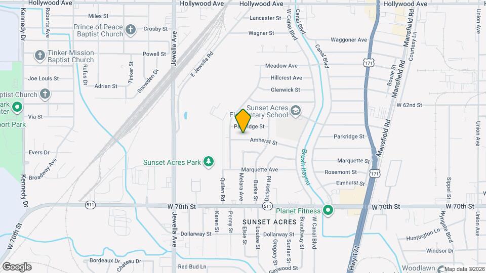 3044 Amherst St Mapa y Detalles de la Ubicación