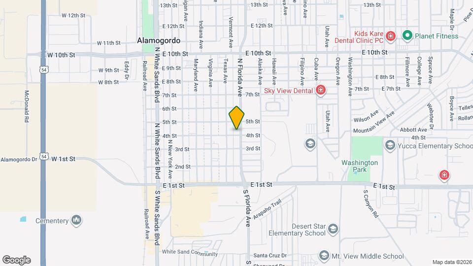 707 4th St Map and Location Details