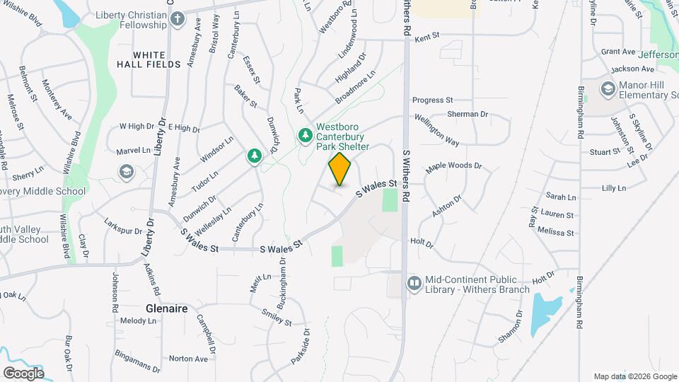 1327 Huntington Dr, Unit 201 Map and Location Details