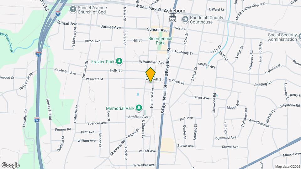 Memorial Square Apartments Map and Location Details