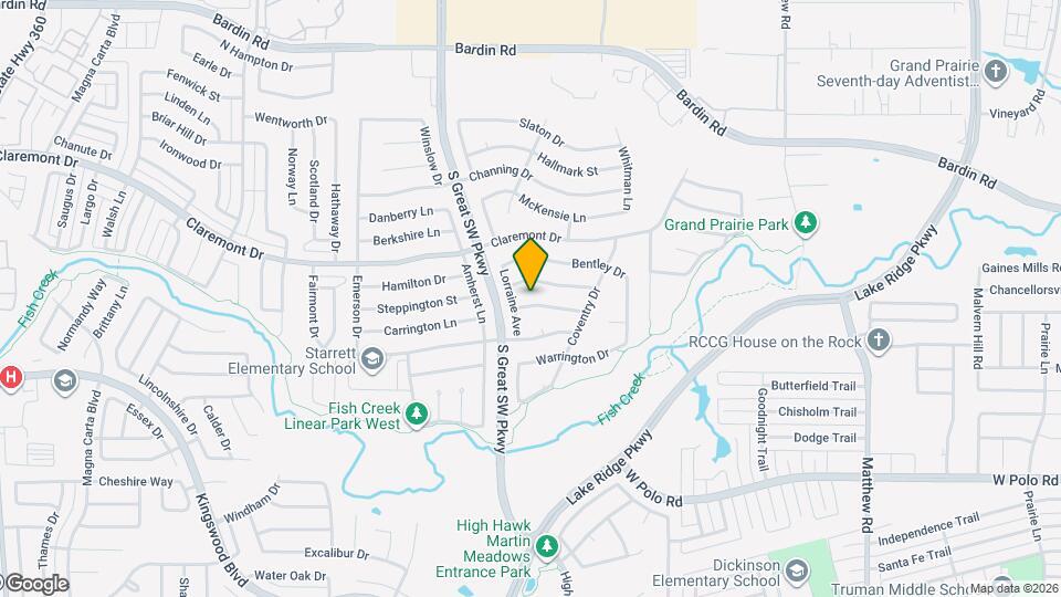 2514 Livingston Ln Map and Location Details