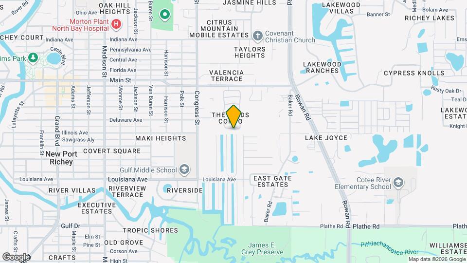 6650 Hickorywood Ln Map and Location Details