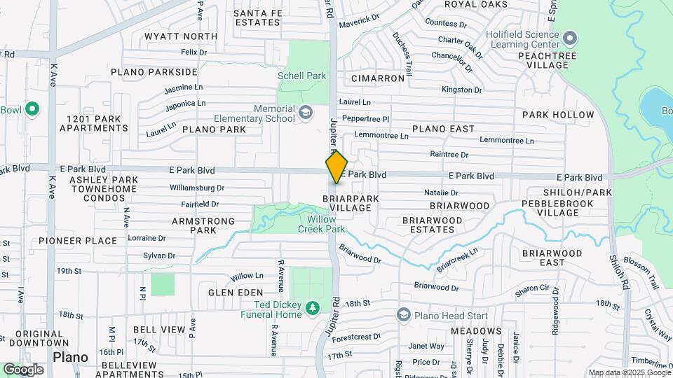 2400 Jupiter Rd Map and Location Details