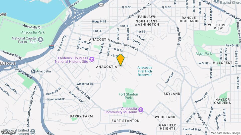 1679 W St SE Mapa y Detalles de la Ubicación
