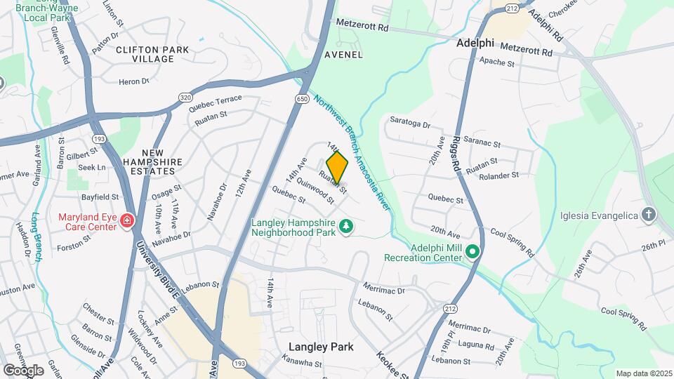 1423 Ruatan St Map and Location Details