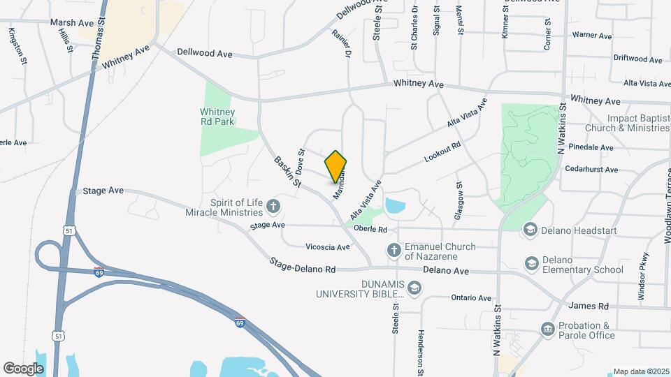 2851 Manndale Dr Map and Location Details