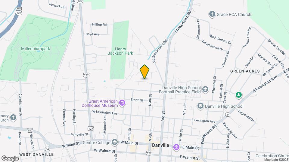 417 A Earl St Map and Location Details