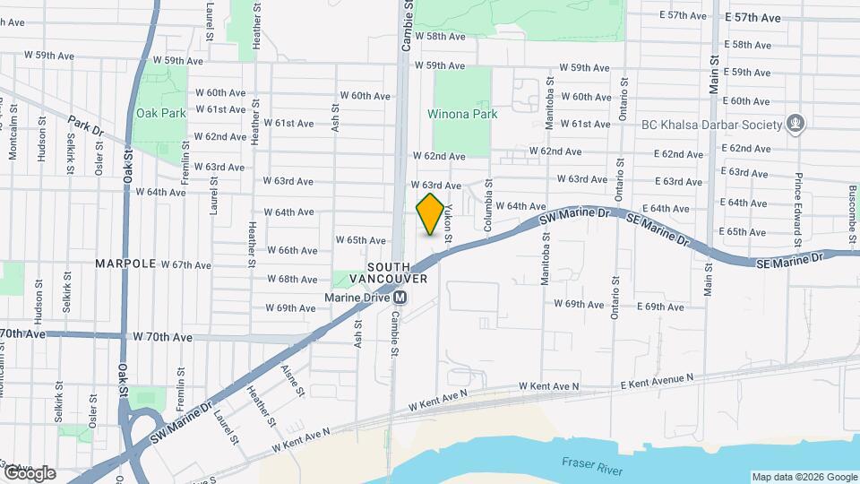 433 SW Marine Dr Map and Location Details