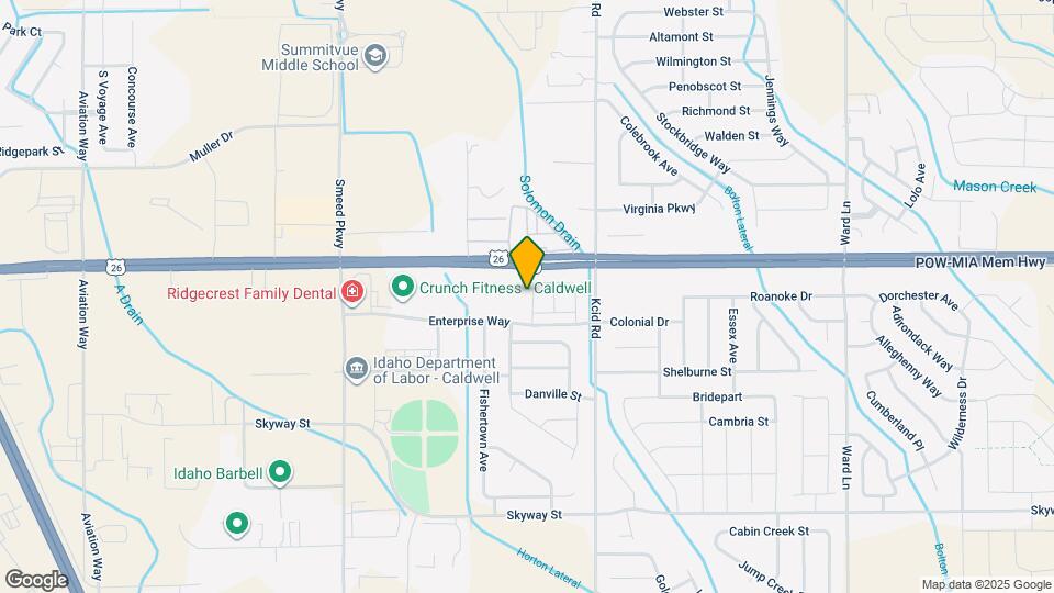 1008 Ririe Ln Map and Location Details