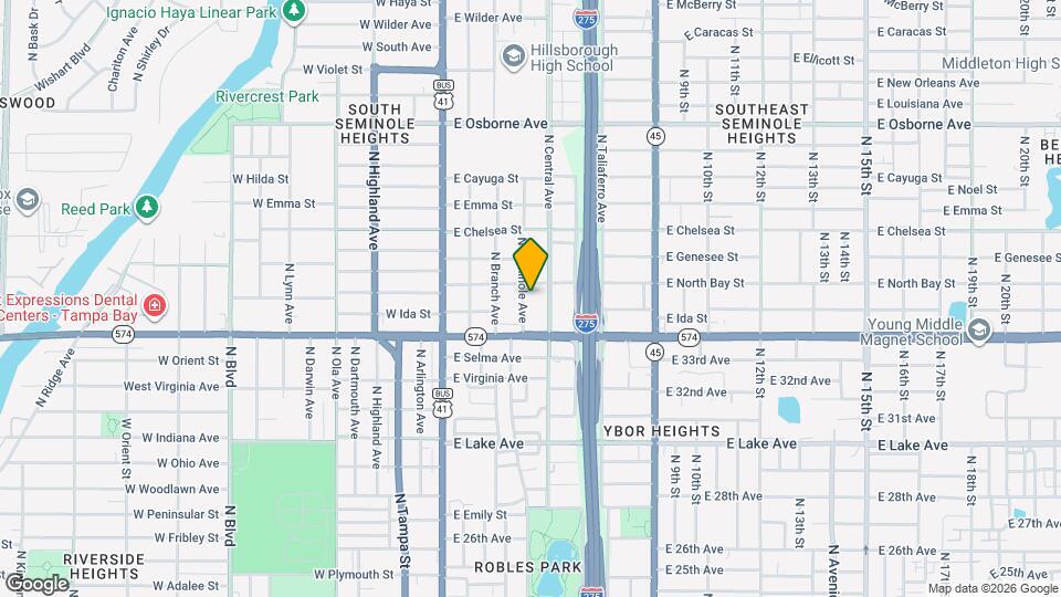 4017 N Seminole Ave Map and Location Details