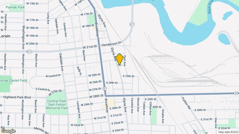 2349 Elyria Ave Map and Location Details