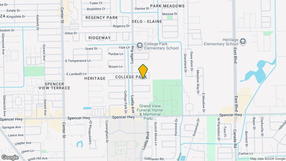 1129 E Rutgers Ln Map and Location Details