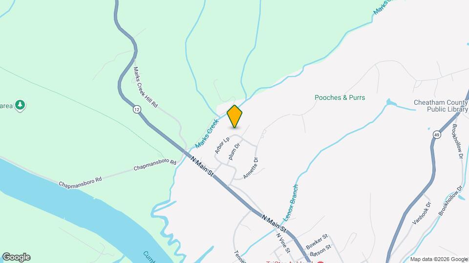 185 Arbor Lp Map and Location Details