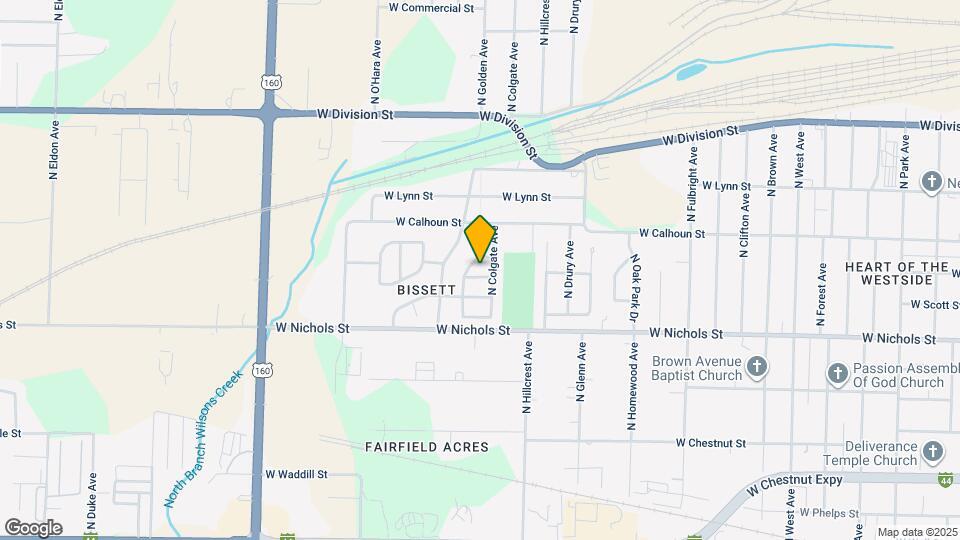 3063 W Webster St Map and Location Details