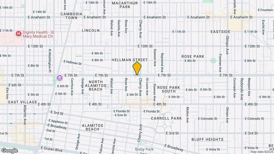 1930 E 7th St Mapa y Detalles de la Ubicación