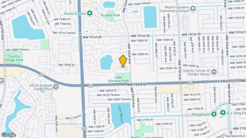 5259 NW 184th Ln Map and Location Details