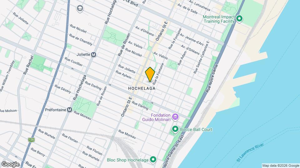 1813 Aylwin Rue Map and Location Details