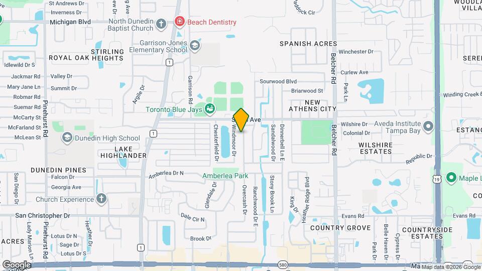 1444 Overcash Dr Map and Location Details