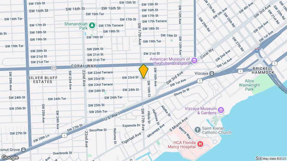 1690 SW 23rd St Map and Location Details