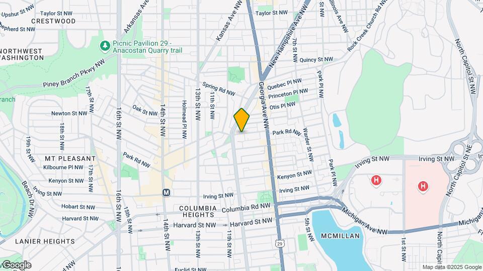 756 Park Rd NW Map and Location Details