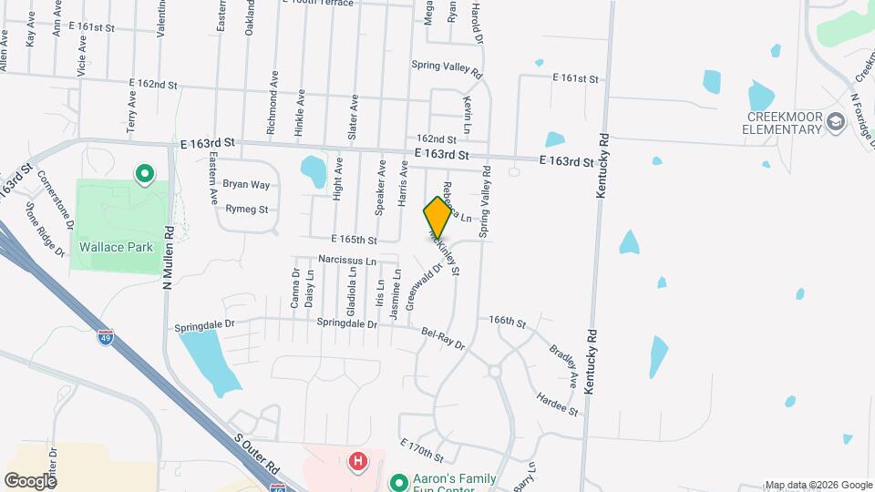 16416 McKinley St Mapa y Detalles de la Ubicación
