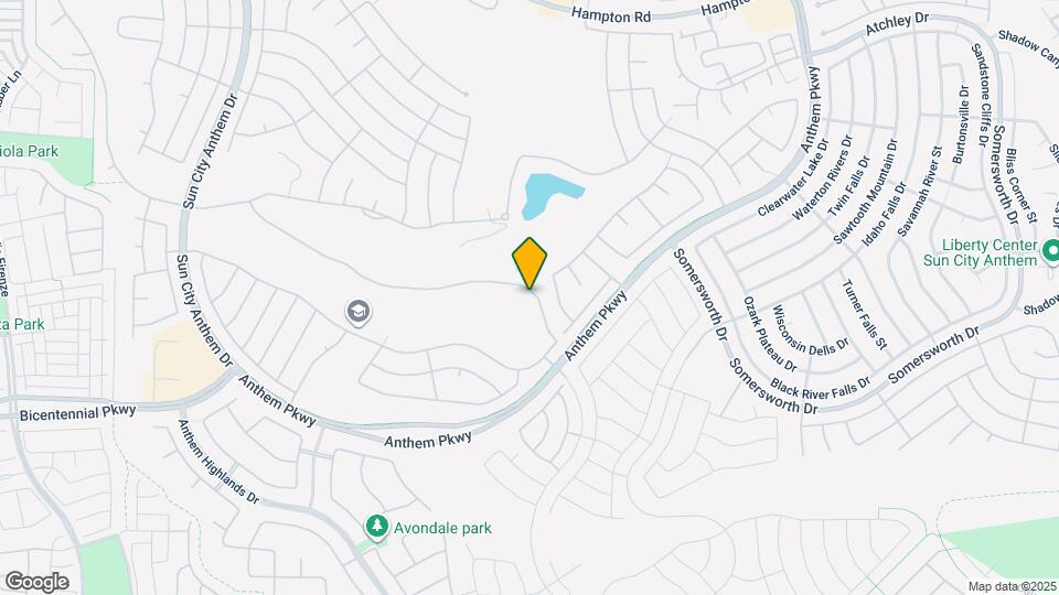 2487 Hardin Ridge Dr Map and Location Details