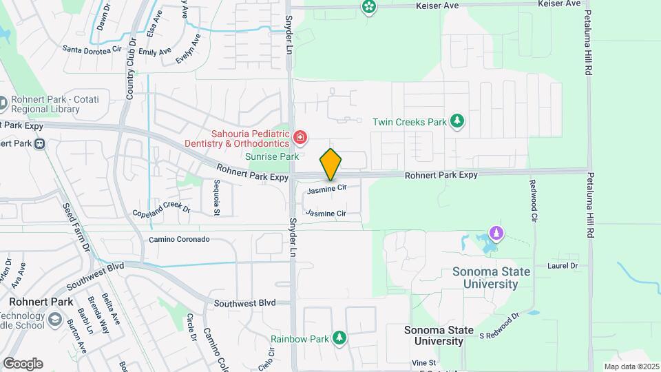 1351 Jasmine Cir Map and Location Details