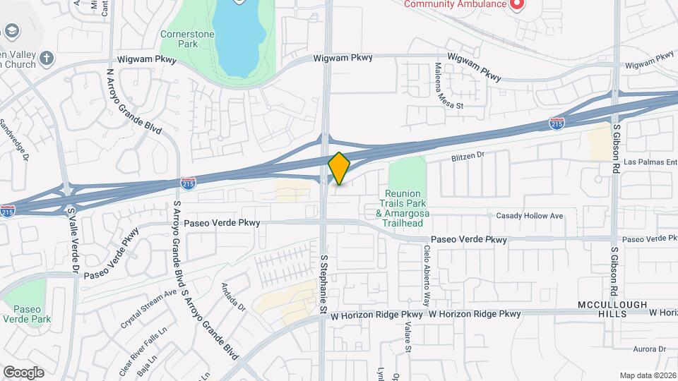1362 Grass Creek Ave Map and Location Details