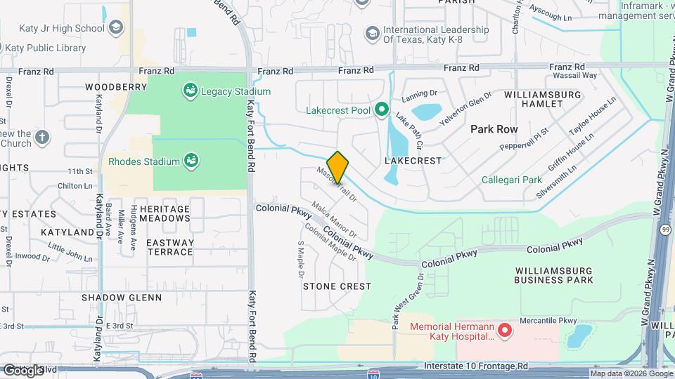 24811 Mason Trail Dr Map and Location Details