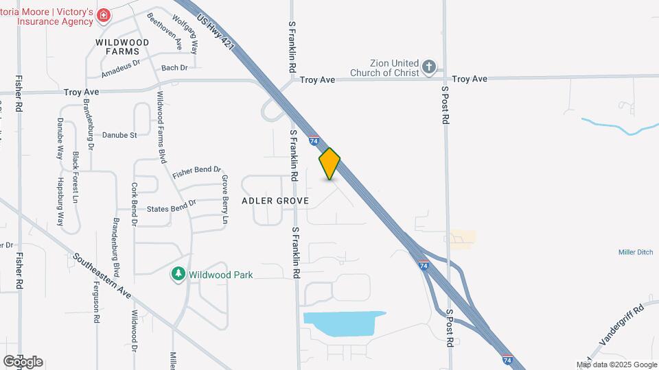 3264 Blue Ash Ln Map and Location Details