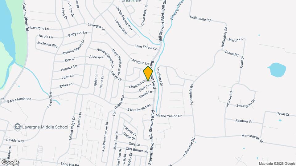 1008 Cheryl Ln Map and Location Details
