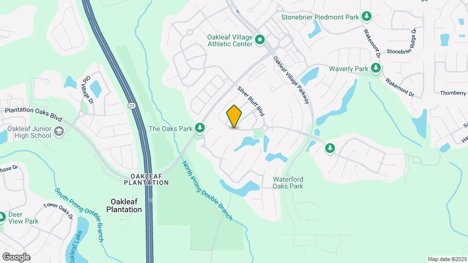 1631 Canopy Oaks Dr Map and Location Details
