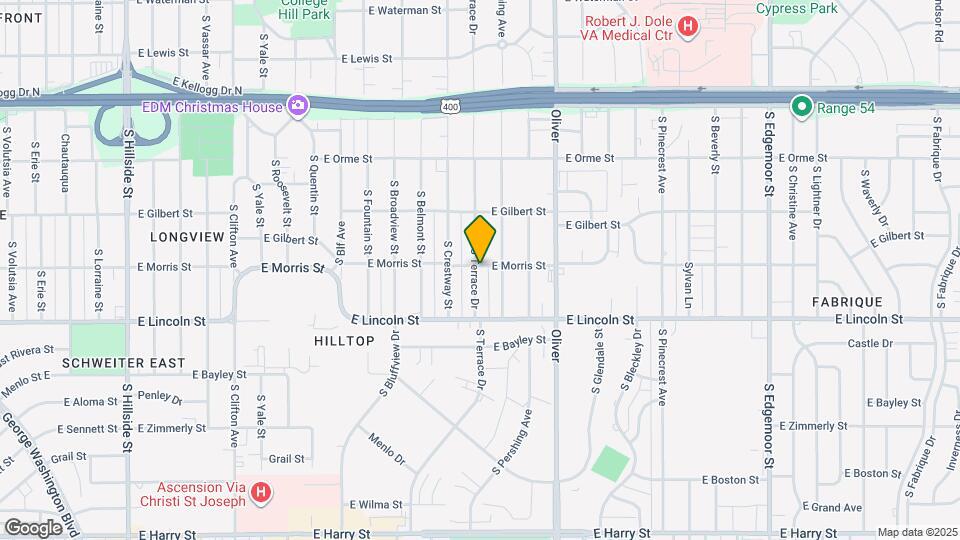 804 S Terrace Dr Map and Location Details