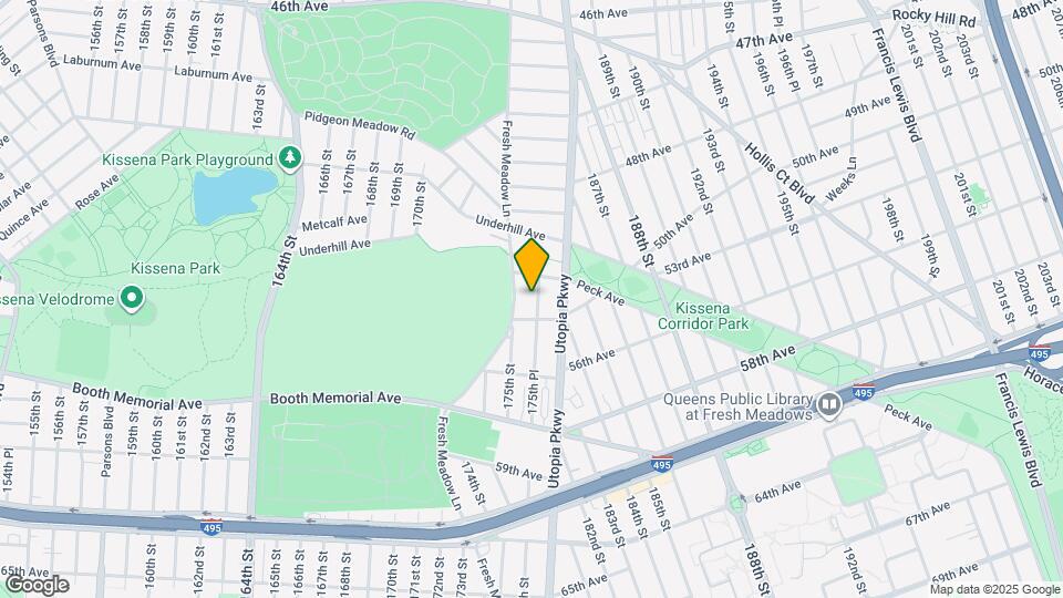 49-64 175th Pl Map and Location Details