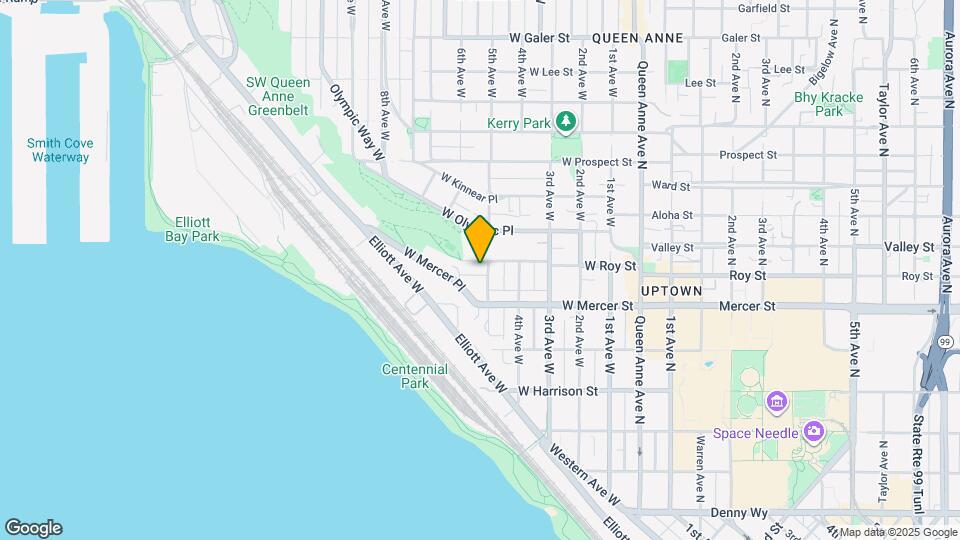 505 W Roy St Map and Location Details