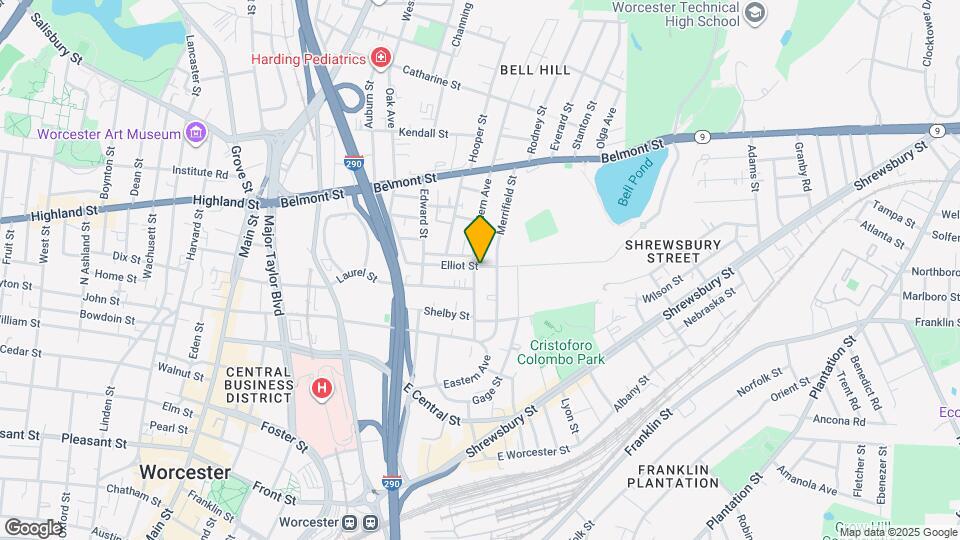 62 Elliot St Map and Location Details