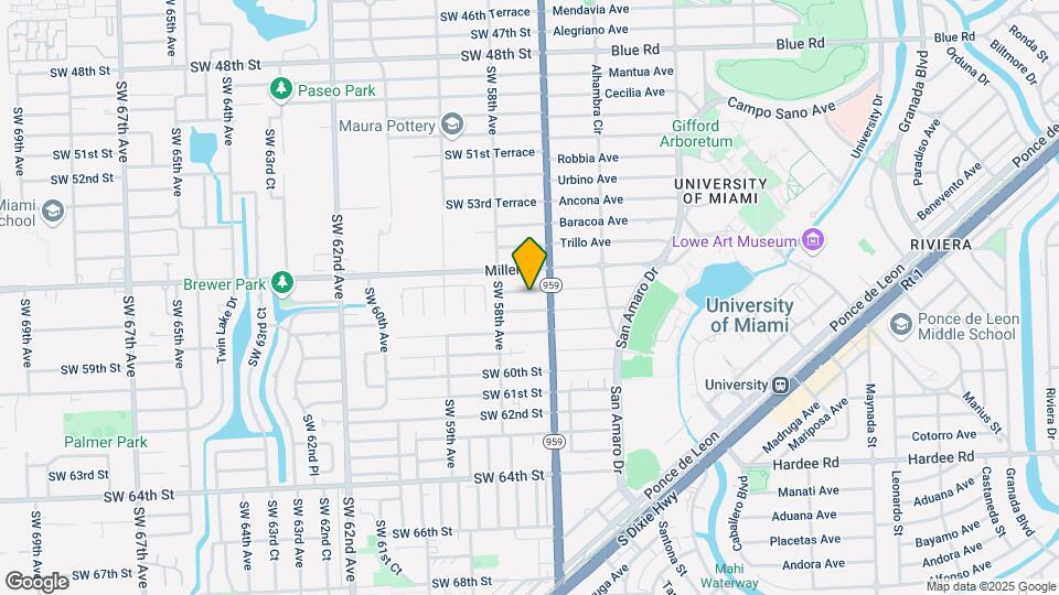 5730 SW 56th Ter Map and Location Details