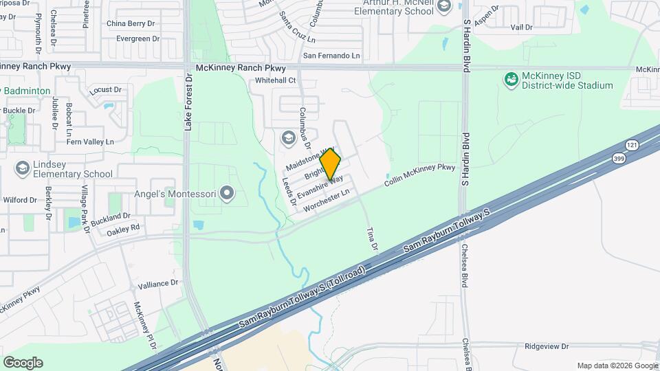 4609 Evanshire Way Map and Location Details