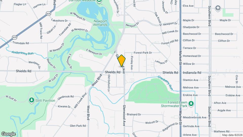 5120 Glenwood Ave Map and Location Details