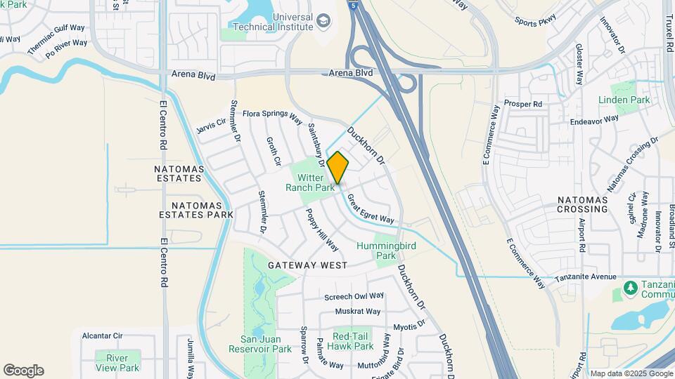 3754 Saintsbury Dr Map and Location Details