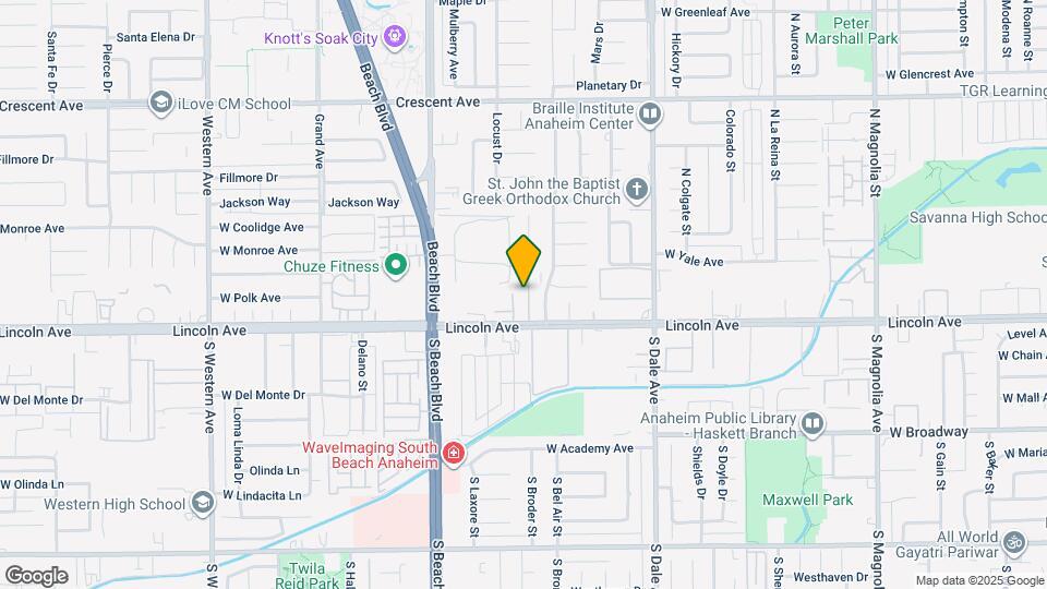 181 N Richmont Dr Map and Location Details