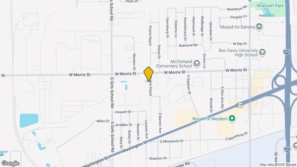 1224 Prairie Depot Map and Location Details