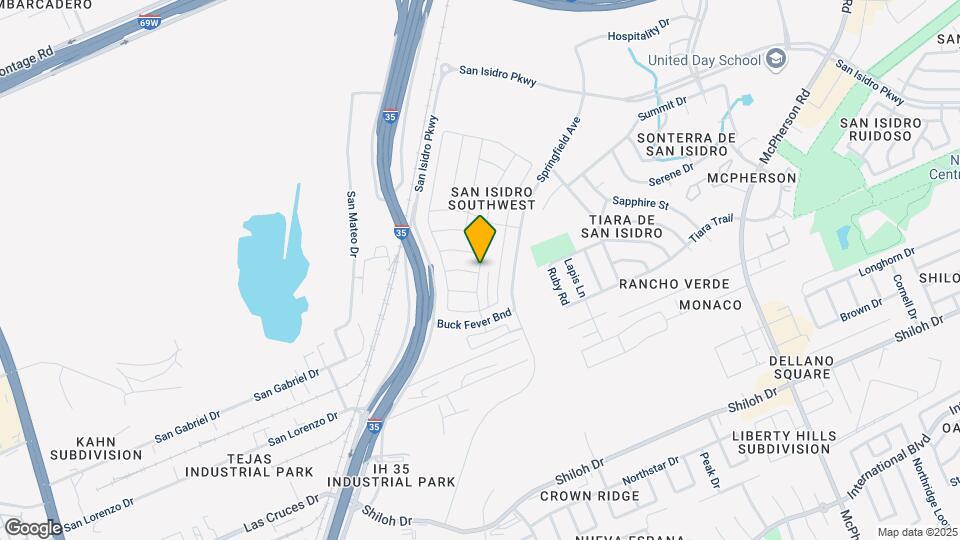 1301 Chital Dr Mapa y Detalles de la Ubicación