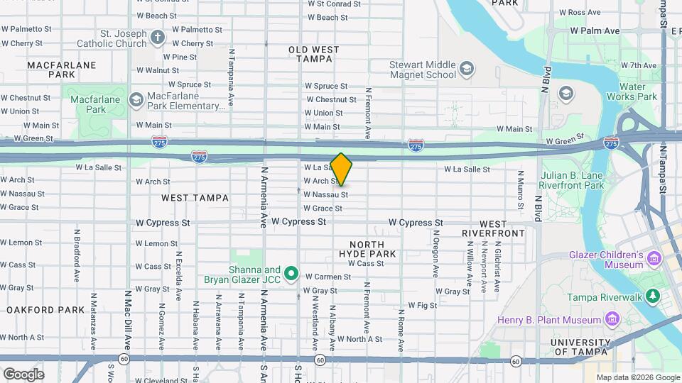1931 W Nassau St Map and Location Details