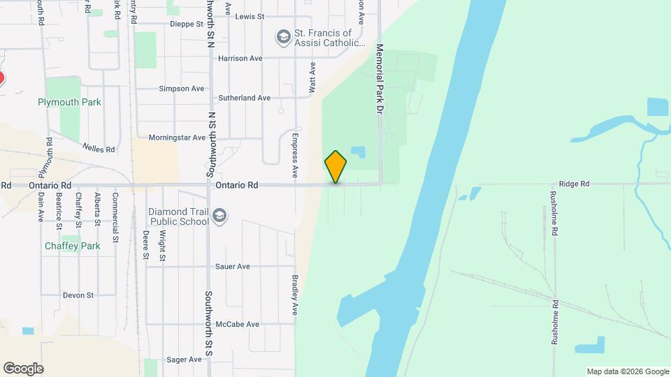 1142 Ontario Rd Map and Location Details