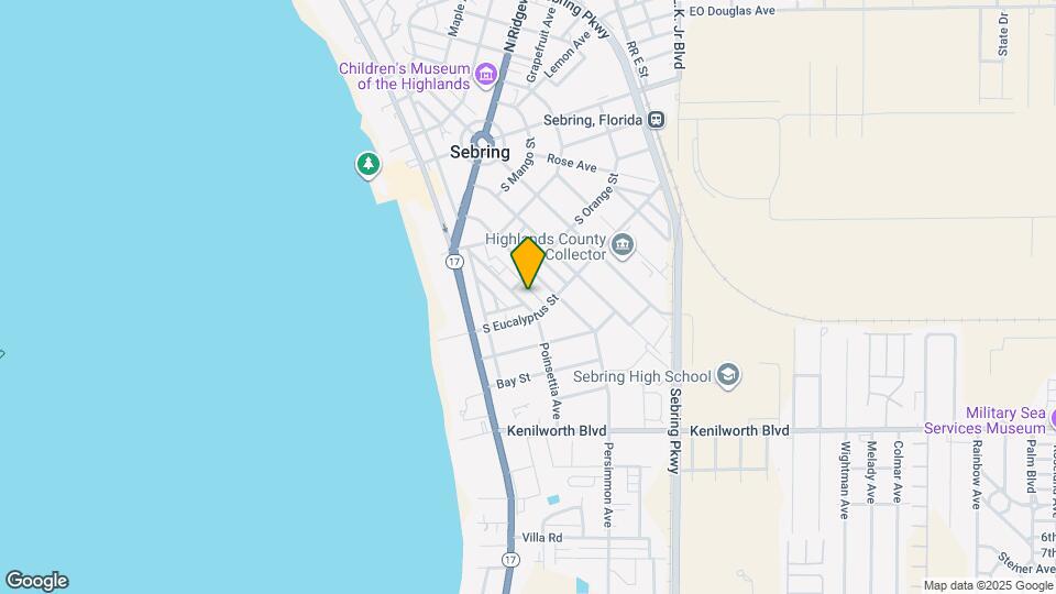 434 Poinsettia Ave Map and Location Details